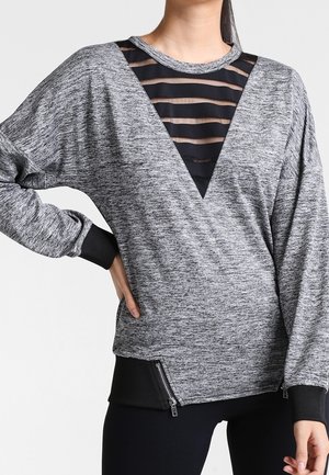 Sweatshirt - mottled grey