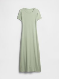 BACK CUTOUT - Vestido de malha - desert sage