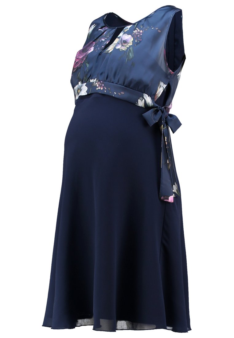 Sara’ Cocktailjurk donkerblauw