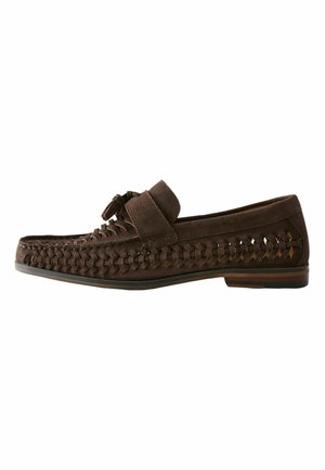 Next, Slip-ons - brown