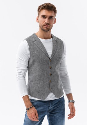 Ombre Vest - grey