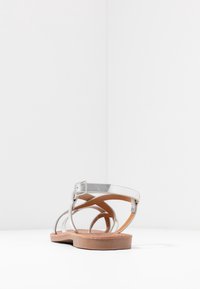 ONLY SHOES Varvassandaalit - silver-coloured