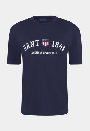 GANT, T-shirts print - dark blue