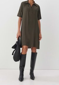 someday. Vestido informal - green
