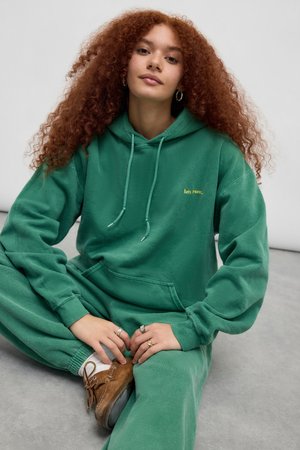 HOODIE UNISEX - Kapuzenpullover - racing green