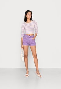 Levi's® 501® ORIGINAL - Calções de ganga - botanical lavender