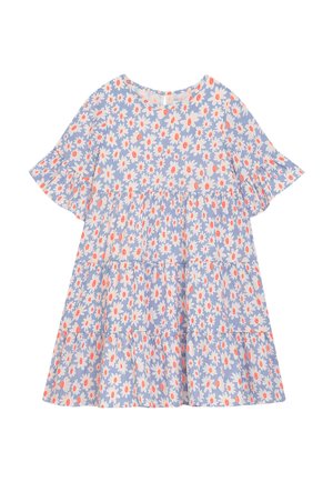 DYADE - Day dress - neon coral