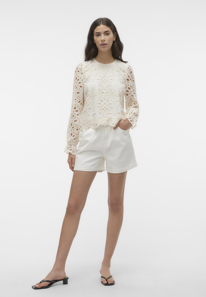 Vero Moda Jeansshort wit