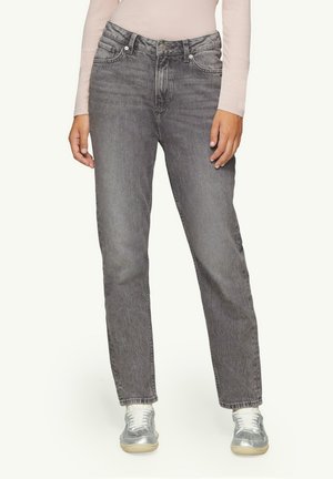 ANKLE-TIZIE / SLIM FIT / HIGH RISE / TAPERED LEG / INCH SIZES - Slim fit jeans - grau meliert