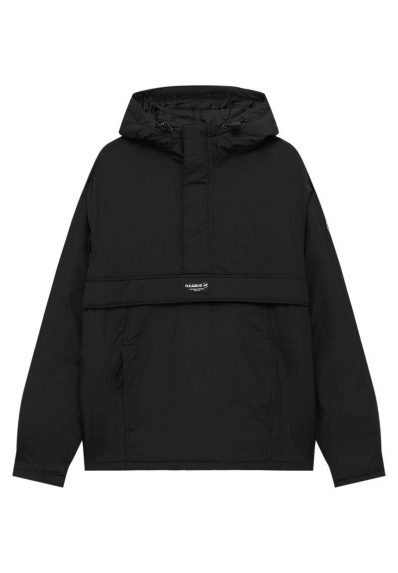 PULL&BEAR Windjack gemêleerd zwart