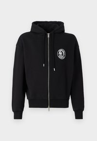OFFICER PRINTED UNISEX - Hættetrøje - anthracite black