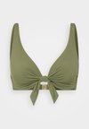 SUMMER TWIST - Gornji dio bikinija - sage green