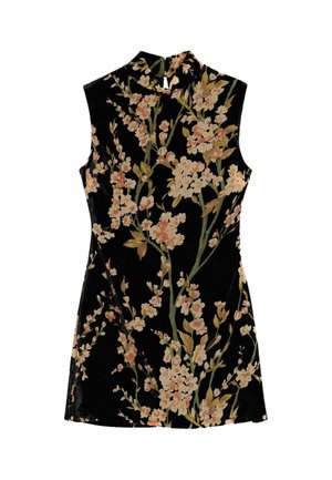 Desigual, SHORT SLEEVELESS PRINTED DRESS - Etuikleid - black