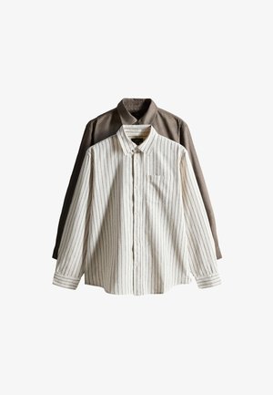 THE SET, 2 PACK - Camicia - black ecru