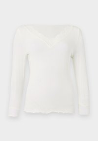 VMSKYE V-NECK - Top s dlouhým rukávem - snow white