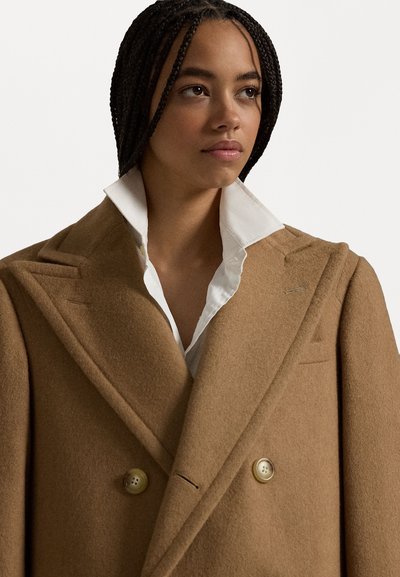 Polo Ralph Lauren CAMEL HAIR LONG POLO COAT - Κλασικό παλτό - camel