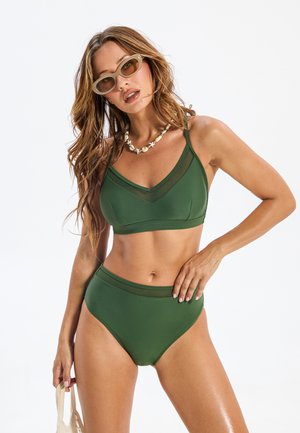 SET  - Bikiny - dark green