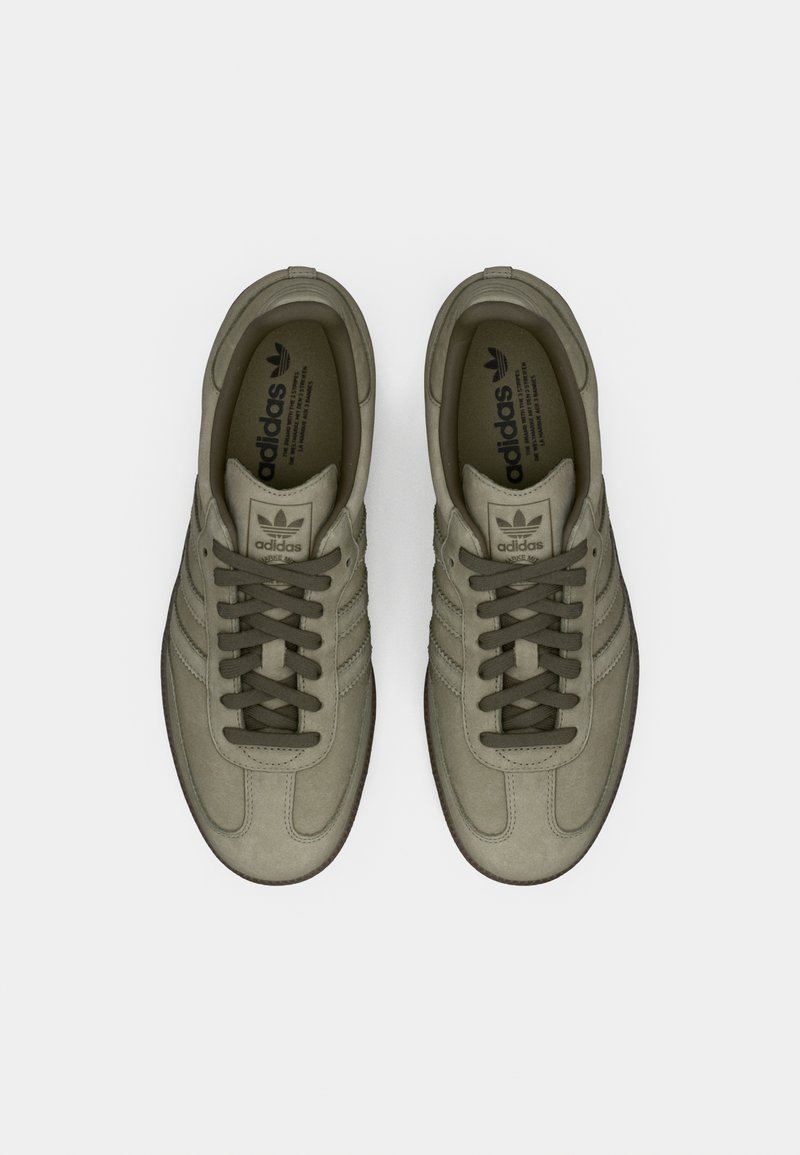 adidas gazelle silver green womens Samba OG Trainers in Clay/Shadow Olive/Gum5 | adidas Originals