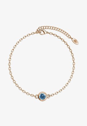MYC Paris BIRTH STONE -ET CRISTAL - Bracciale - or rosé bleu clair