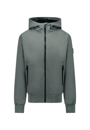 JAS MATTY - Sweater met rits - moss