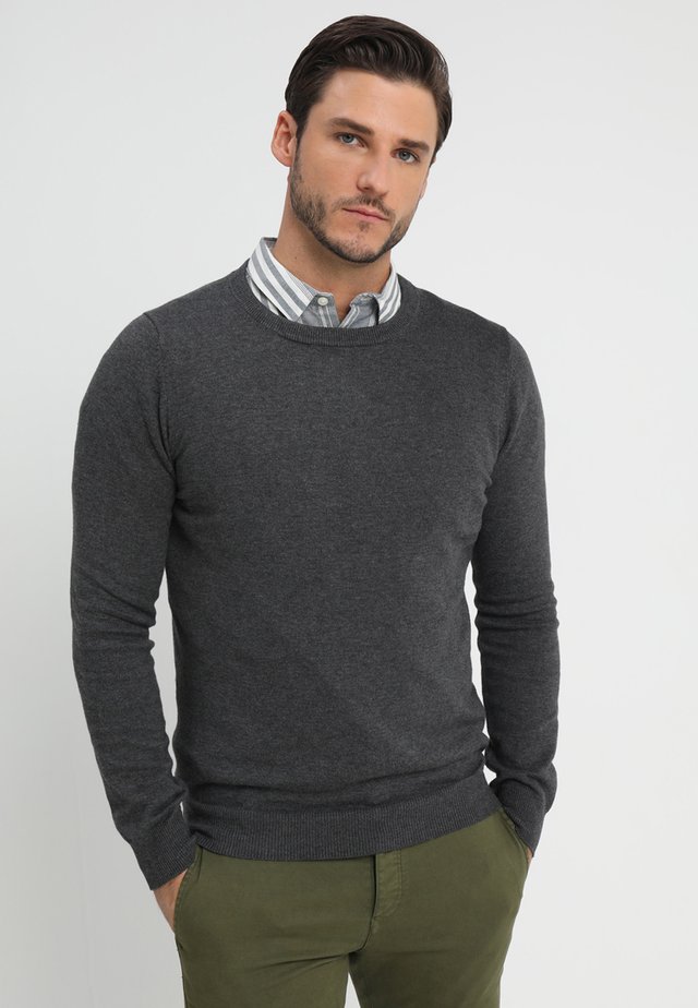 FREDERIK - Strikpullover /Striktrøjer - antrasite