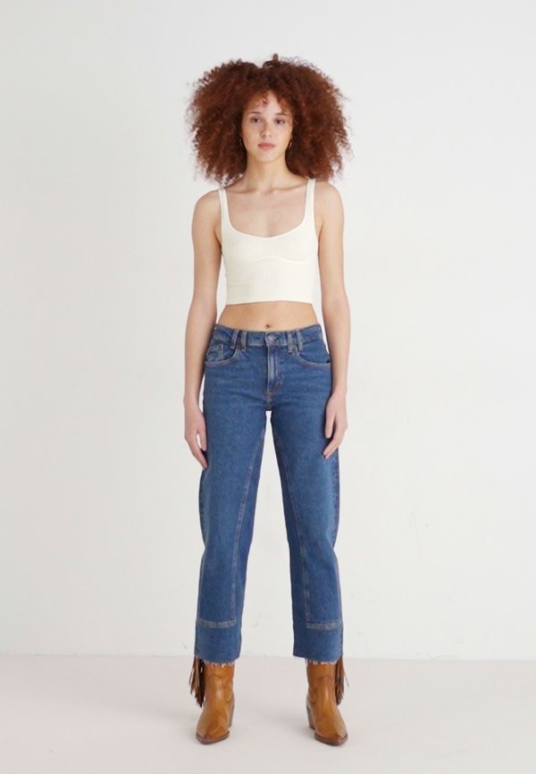 RISK TAKER MID RISE STRAIGHT - Straight leg jeans - be bold4