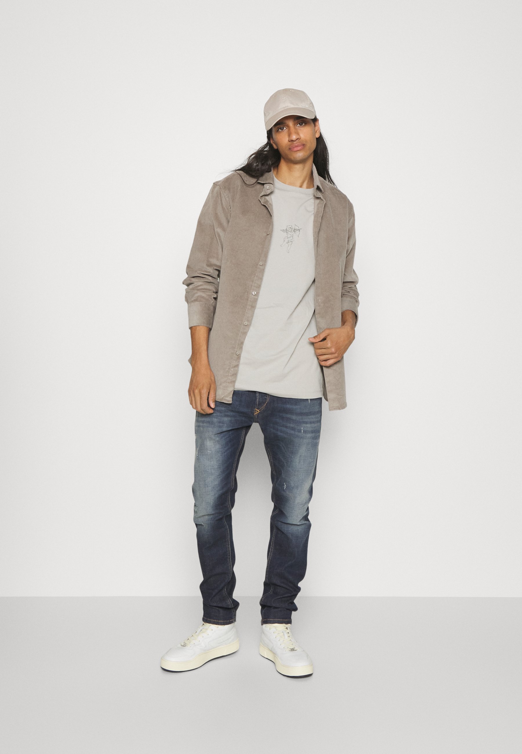 トップス jey SLY | FRONT ZIP JQ トップス (Tシャツ・カットソー(長袖) ) |SHEL