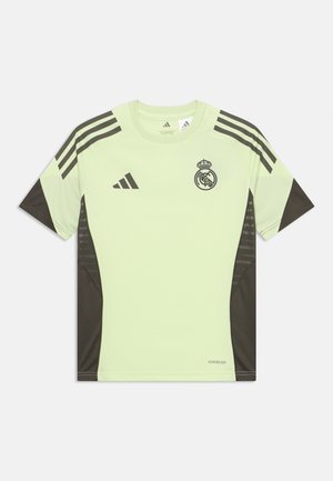 adidas Performance REAL MADRID SHORT SLEEVE UNISEX - Maglia da calcio - almost lime