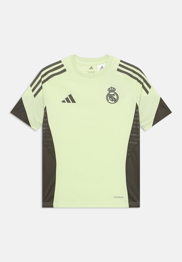 REAL MADRID SHORT SLEEVE UNISEX - Football shirt - almost lime
