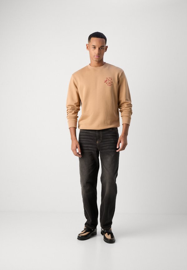 REGULAR FIT LEFT CHEST LOGO - Sweatshirt - soft camel4
