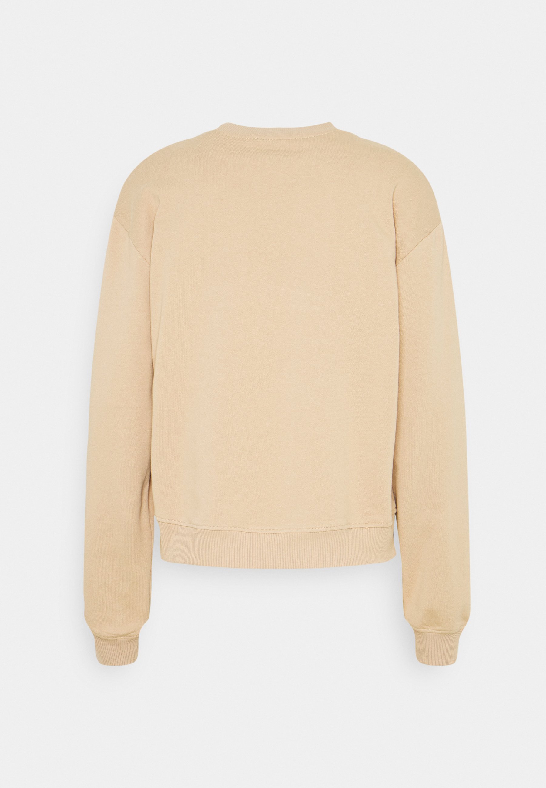 NA-KD LOGO BASIC - Sweater - beige - Zalando.nl