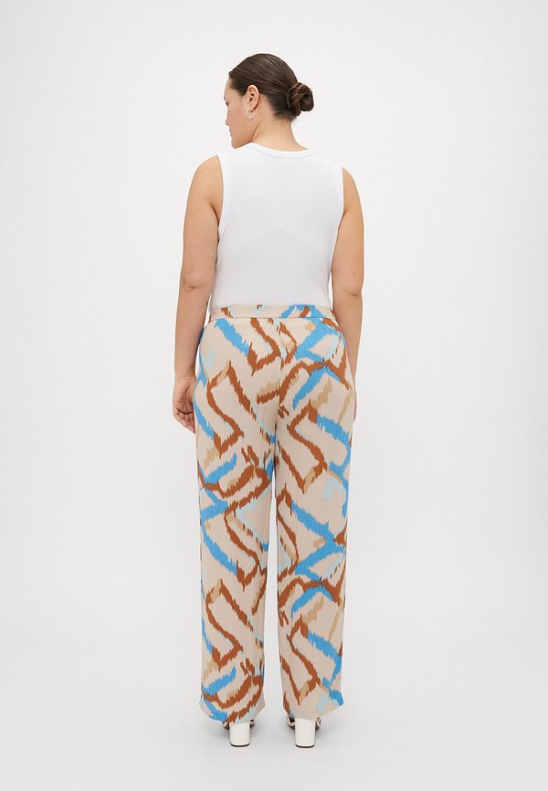 CARROWA LIFE PULL UP PANTS - Trousers - pumice stone3