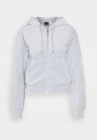 Gina Tricot Felpa con zip - grey