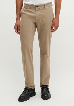 Marc O'Polo, WOVEN PANTS, MODEL MADS NOT JUST PANTS - Pantalon classique - pale khaki