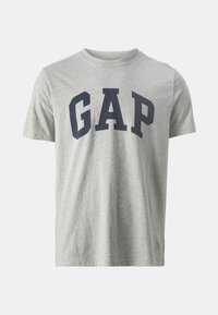 EVERYDAY SOFT BASIC LOGO - Nyomott mintás póló - heather grey