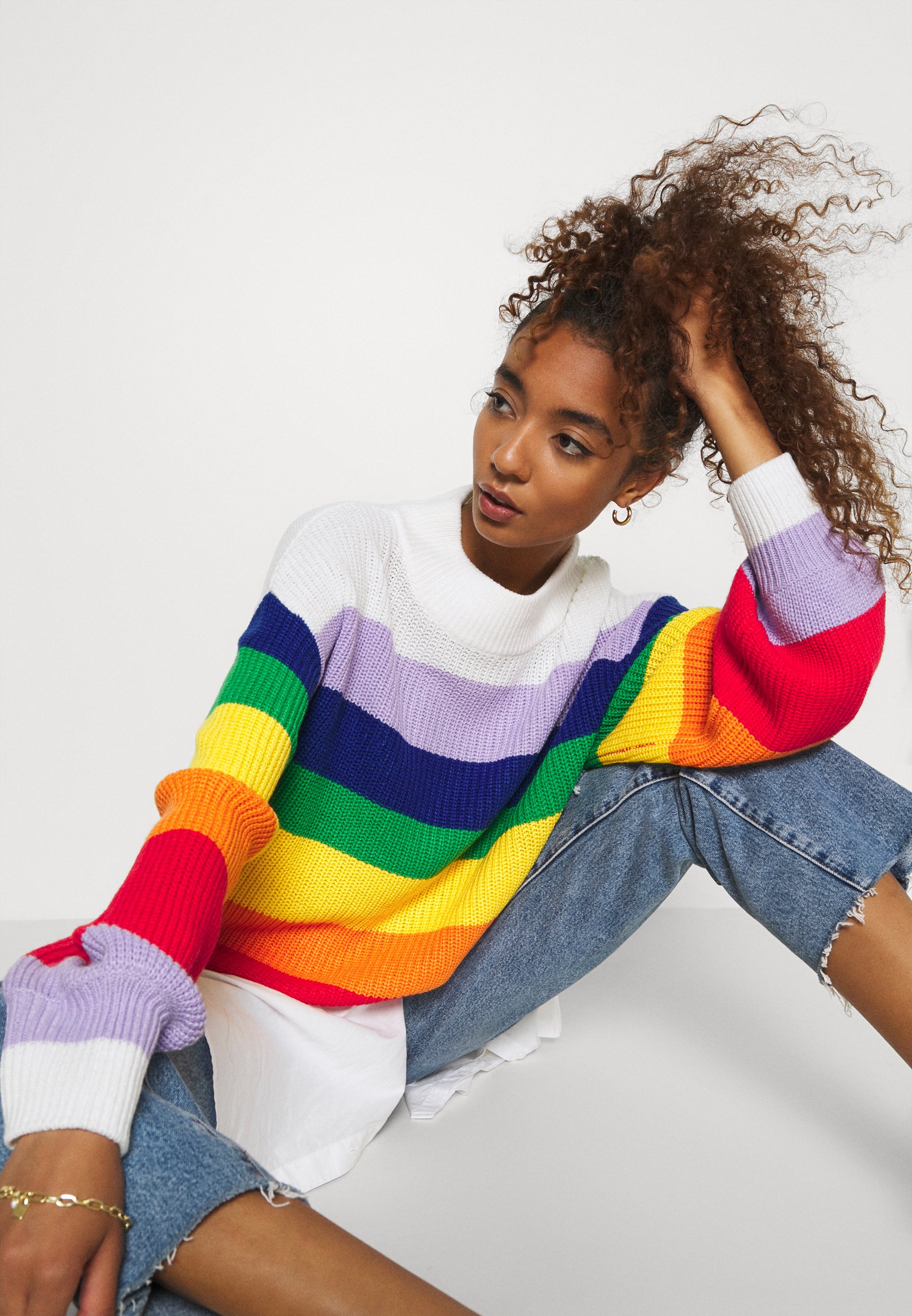 Monki MANDA Trui multi colouredmeerkleurig Zalando.nl Monki MANDA Trui multi colouredmeerkleurig Zalando.nl