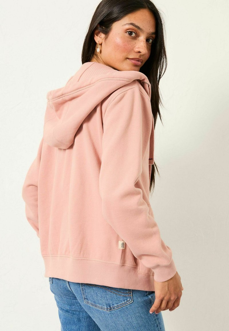 FatFace REGULAR FIT ZIP THROUGH Zip-up sweatshirt rose pink