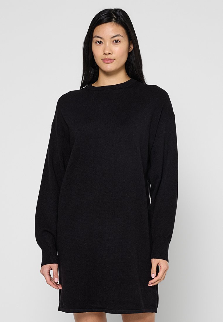 Replay Gebreide jurk zwart Replay Gebreide jurk zwart