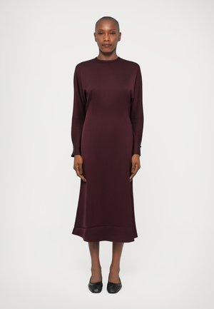 BATWING DRESS - Rochie de zi - dark burgundy