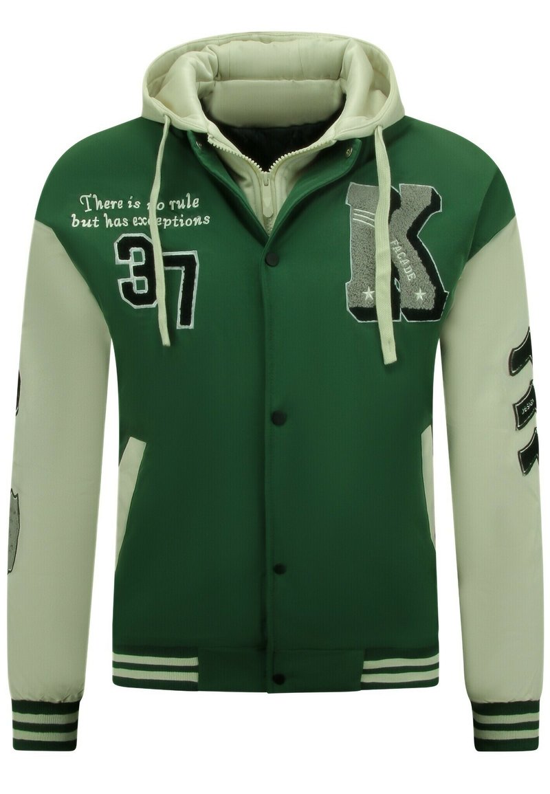 Local Fanatic COLLEGE  OVERSIZED  - Winterjas - groen