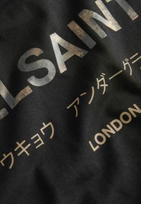 smALLSAINTS REGULAR FIT - CREW - Triko s potiskem - black metallic