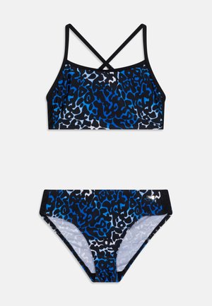 BUSTIER BIKINI SET - Bikiinid - blue