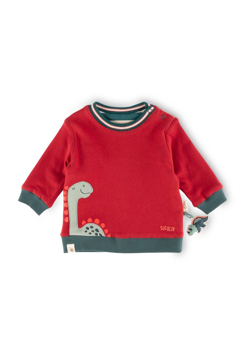sigikid WENDE DINO WORLD - Sweatshirt - rot