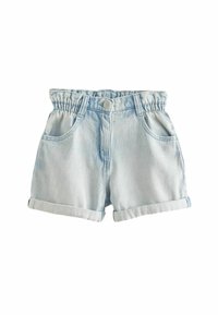 Next ELASTICATED WAIST - REGULAR FIT - Jeansshorts - light blue