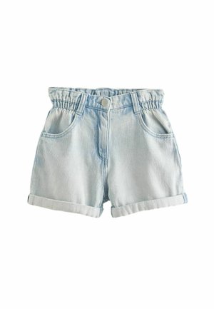 ELASTICATED WAIST - REGULAR FIT - Jeansshorts - light blue