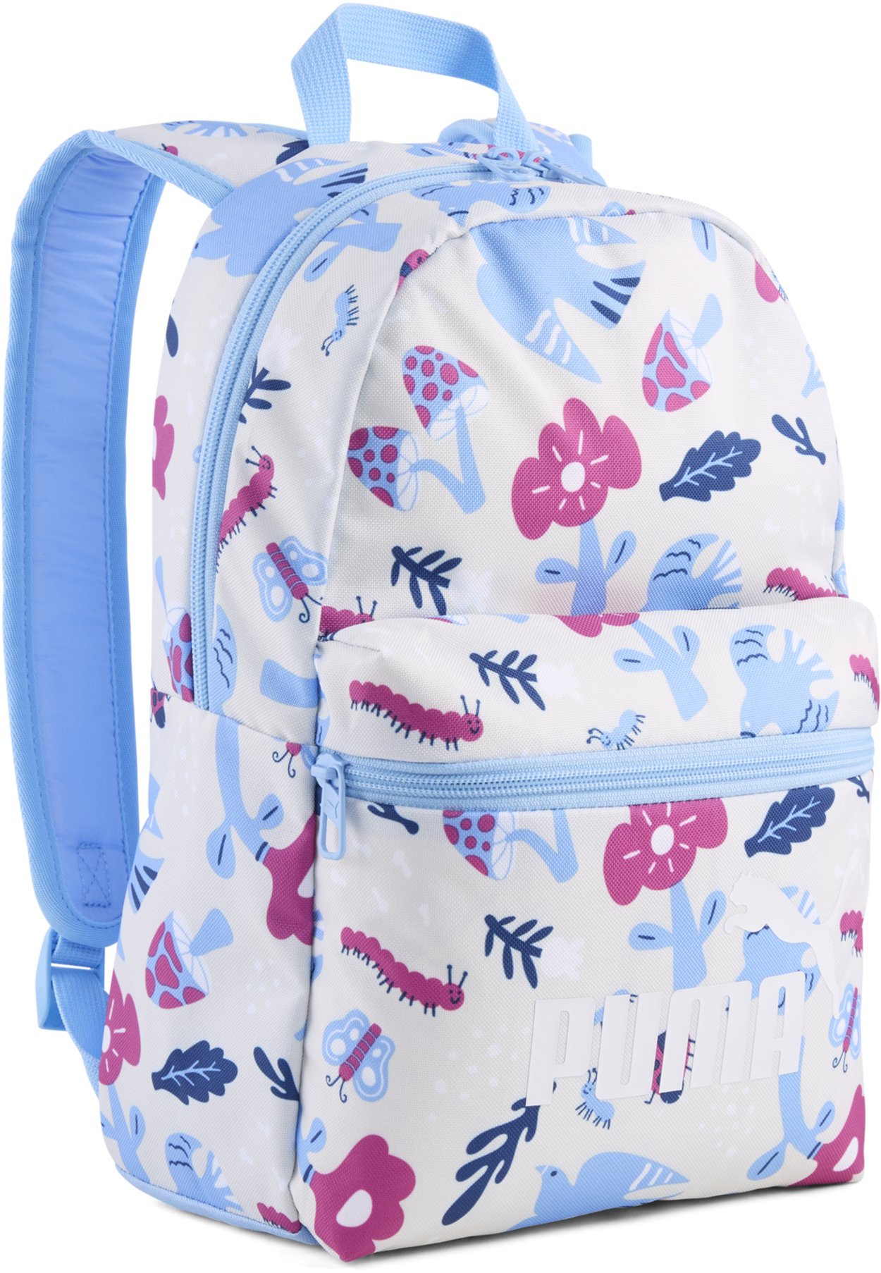 PUMA PHASE AOP SMALL BACKPACK UNISEX - Rucksack - frosted ivory-little forester aop
