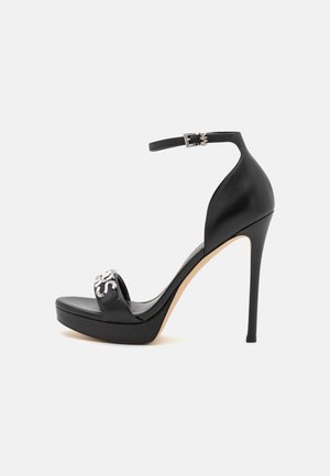 JORDYN PLATFORM - Sandały na obcasie - black