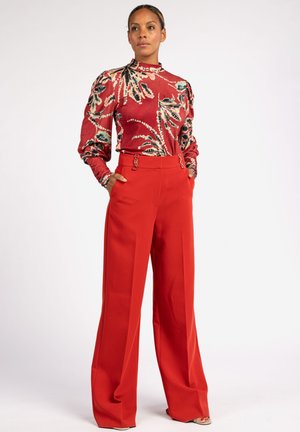 Aaiko SONJA FANCY - Broek - lava red