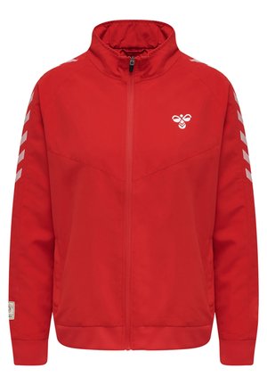 Hummel TRACK JACKET WOMAN - Træningsjakke - aura orange