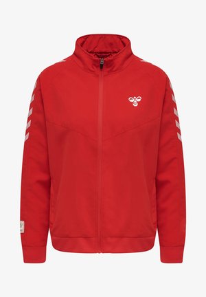Hummel TRACK JACKET WOMAN - Træningsjakke - aura orange